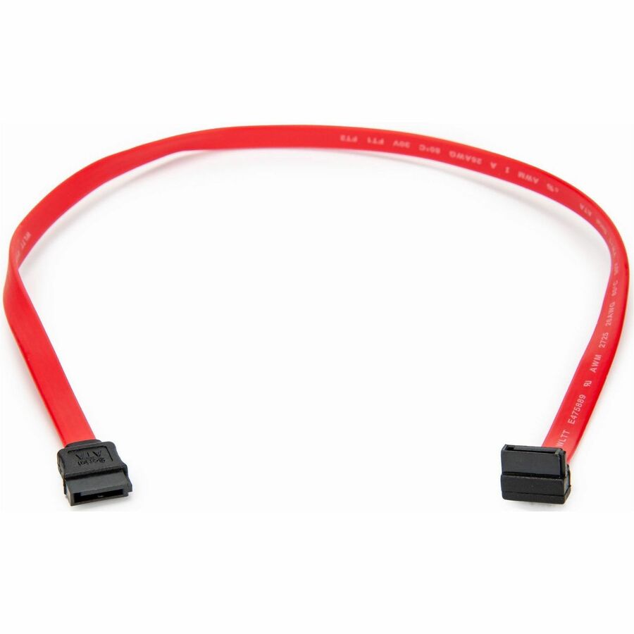 Rocstor 18in SATA to Right Angle SATA Serial ATA Cable - Y10C865-RD