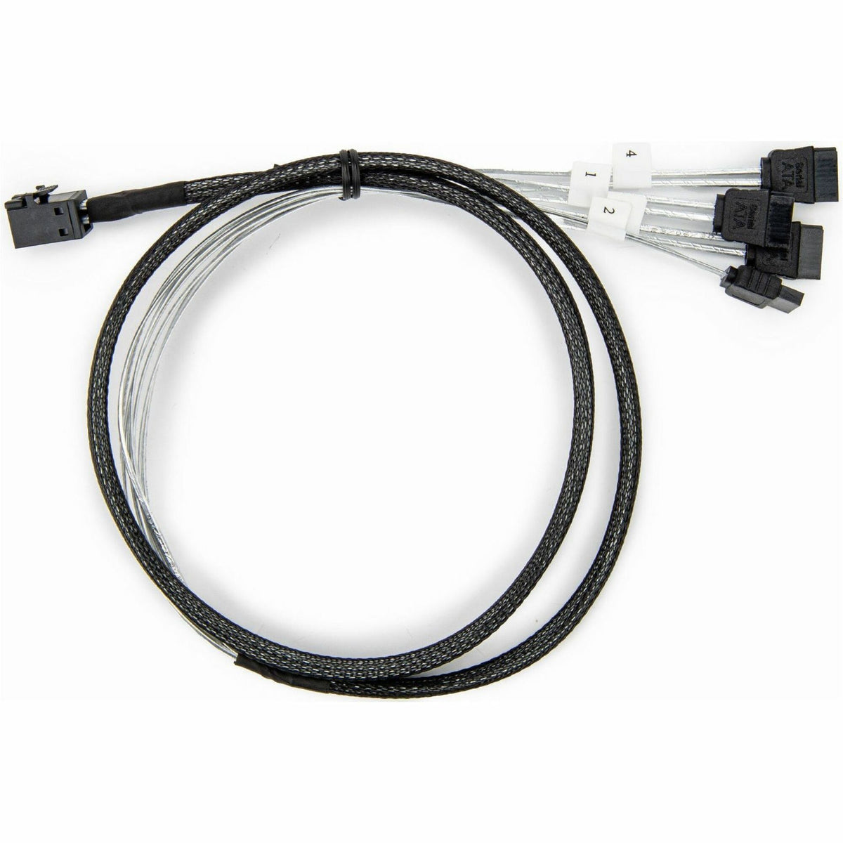 Rocstor Internal Mini SAS to SATA Cable - SFF-8643 to 4x SATA - Y10C870-B1