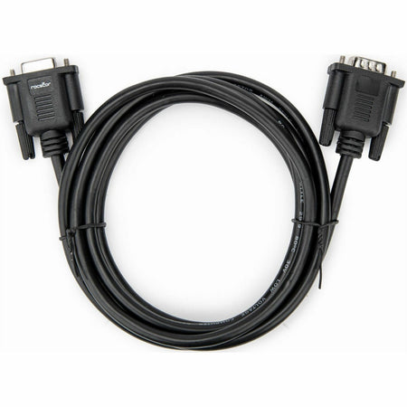 Rocstor 2m Black Straight Through DB9 RS232 Serial Cable - M/F - Y10C875-B1