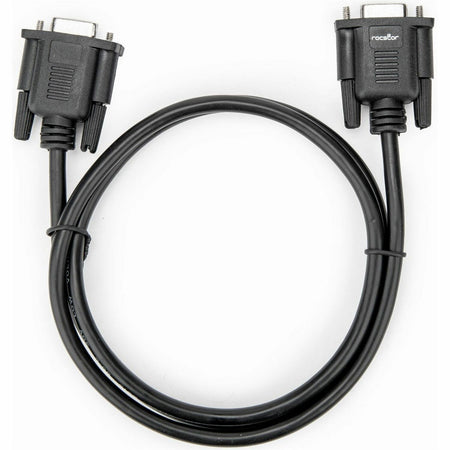 Rocstor 3.2ft Black DB9 RS232 Serial Null Modem Cable F/F - Y10C879-B1