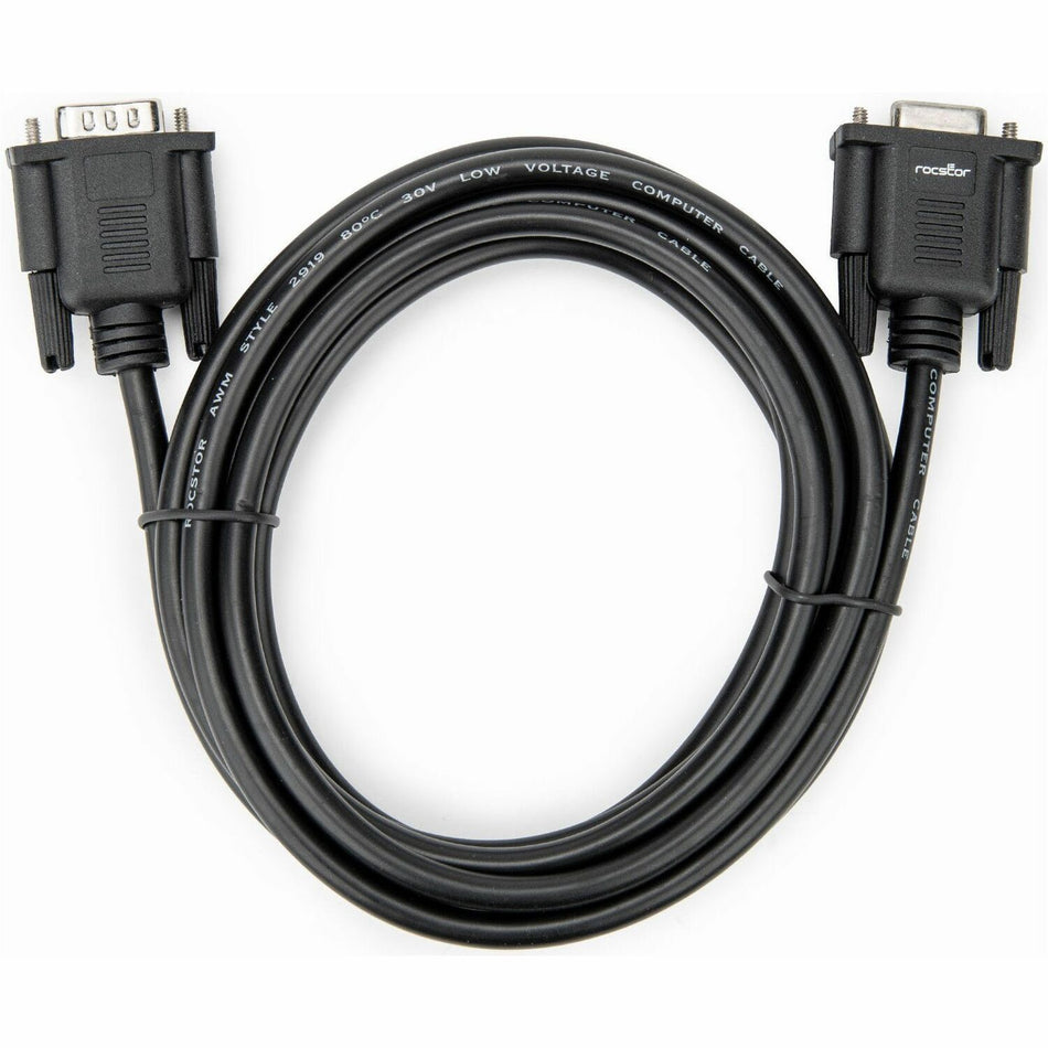 Rocstor Null Modem Serial Cable F/M - Y10C881-B1