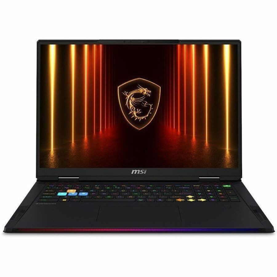 MSI Raider 18 HX AI A2XW RAIDER 18 HX AI A2XWJG-069US 18" Gaming Notebook - UHD+ - 120 Hz - Intel Core Ultra 9 285HX - 64 GB - 2 TB SSD - Core Black - RAIDER18HXA2069