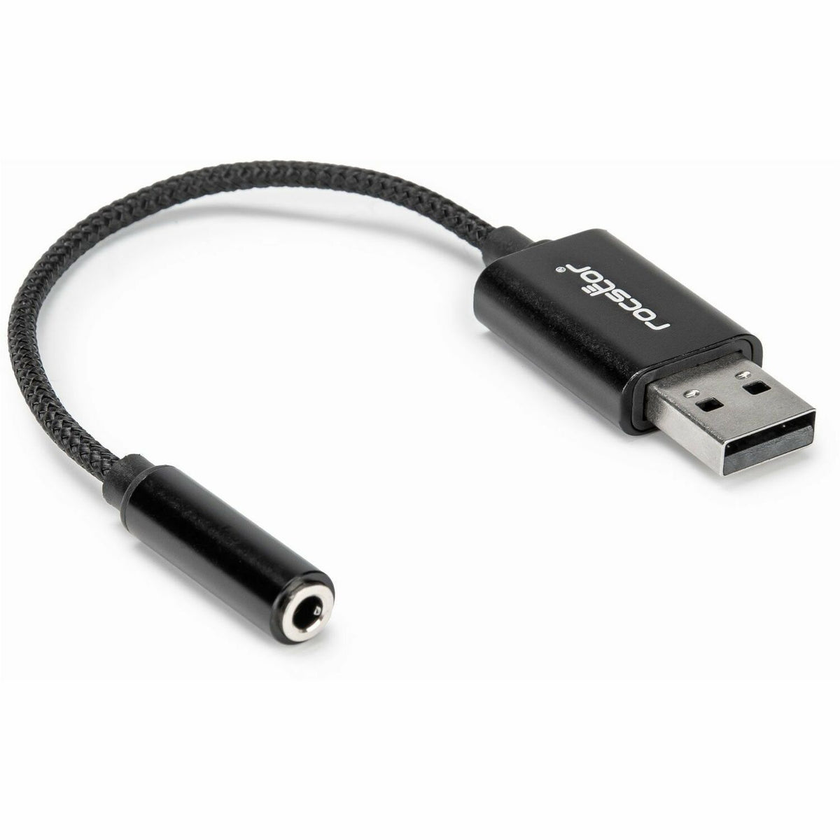 Rocstor USB Type-A to 3.5 mm Headphone Jack Adapter - Y10A346-B1