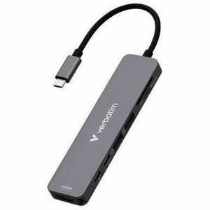 Verbatim USB-C Essentials Multiport Hub - 7 Ports - 32158