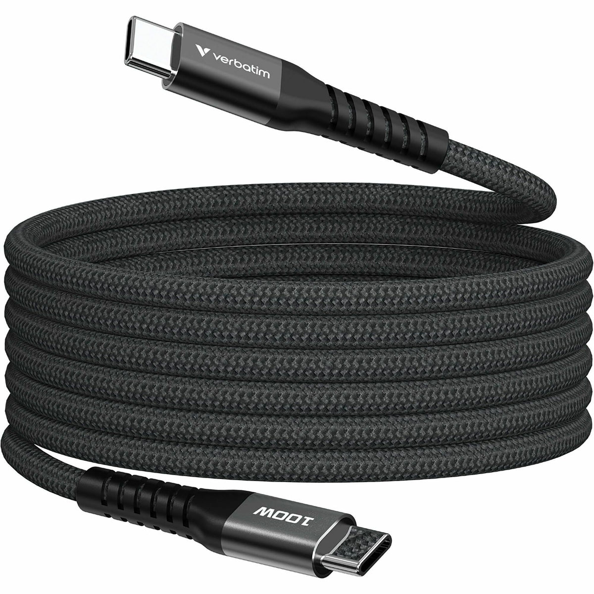 Verbatim Sync & Charge 100W Magnetic Cable - Black - 31863