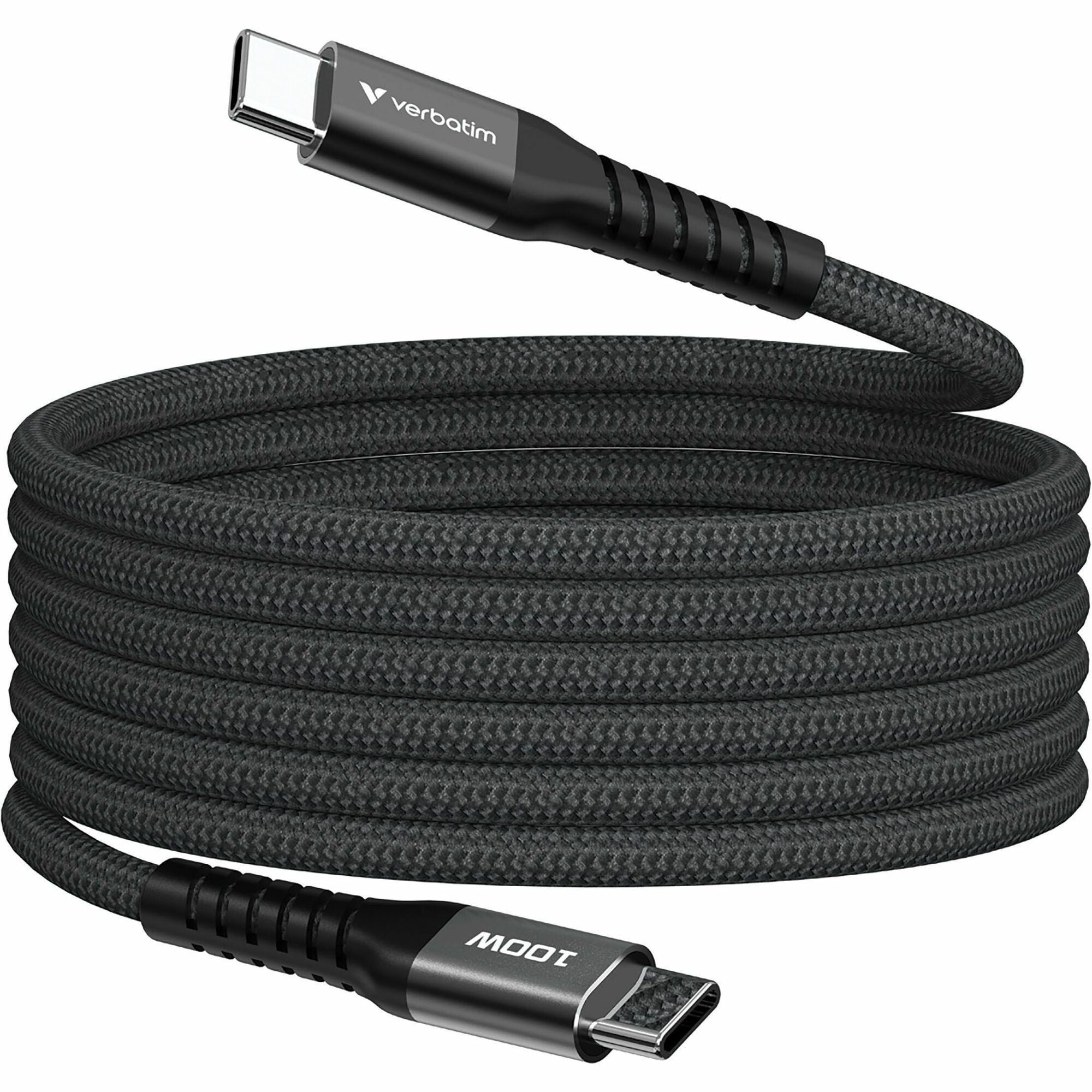 Verbatim Sync & Charge 100W Magnetic Cable - Black - 31863