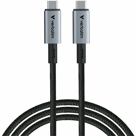 Verbatim Sync & Charge 240W USB4 Cable - Black - 31847