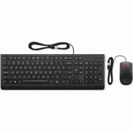 Lenovo Essential Wired Combo Black US English - 4X31R64400