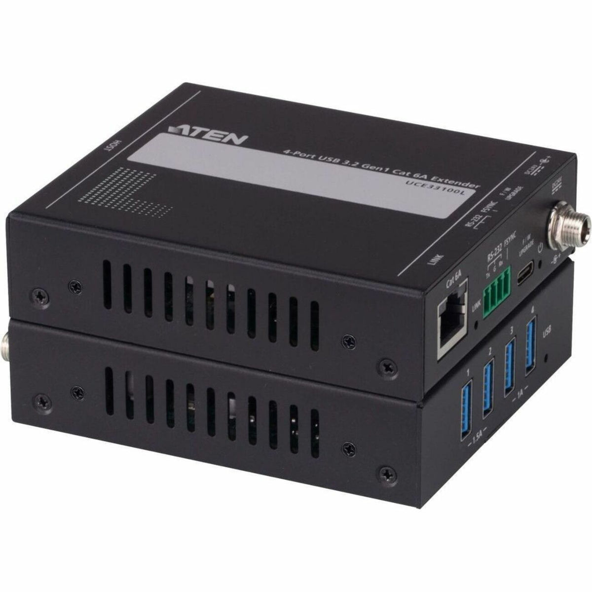 ATEN 4-Port USB 3.2 Gen 1 Cat 6A Extender (up to 100 m) - UCE33100