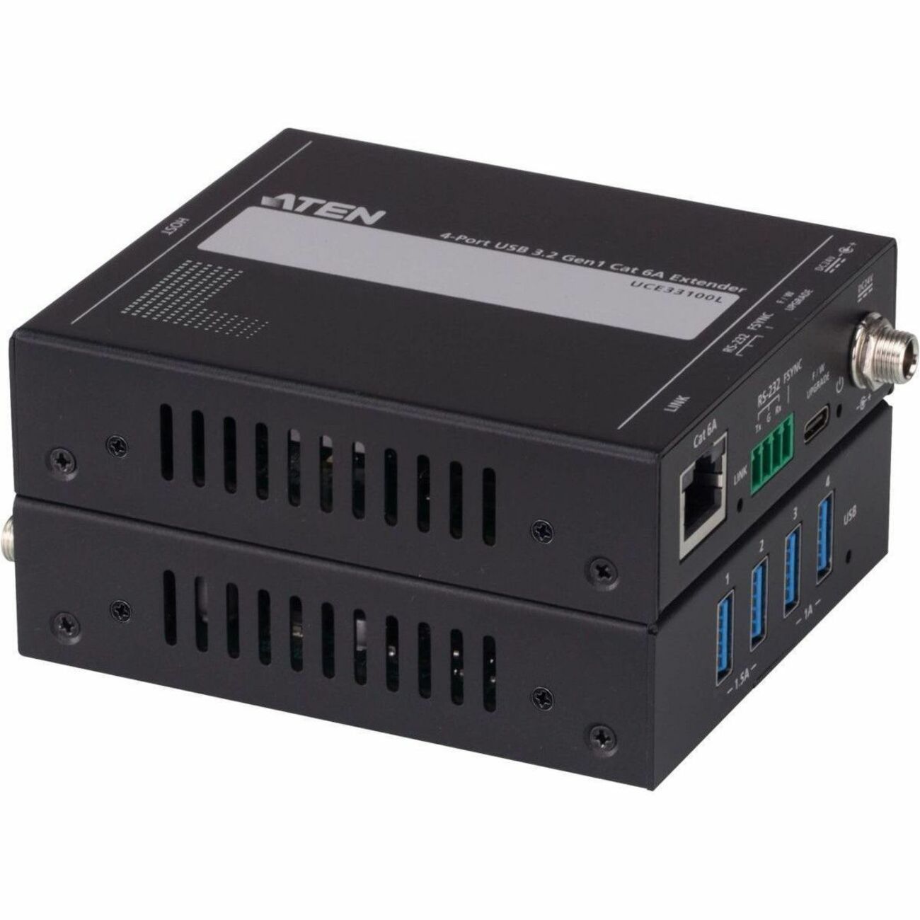 ATEN 4-Port USB 3.2 Gen 1 Cat 6A Extender (up to 100 m) - UCE33100