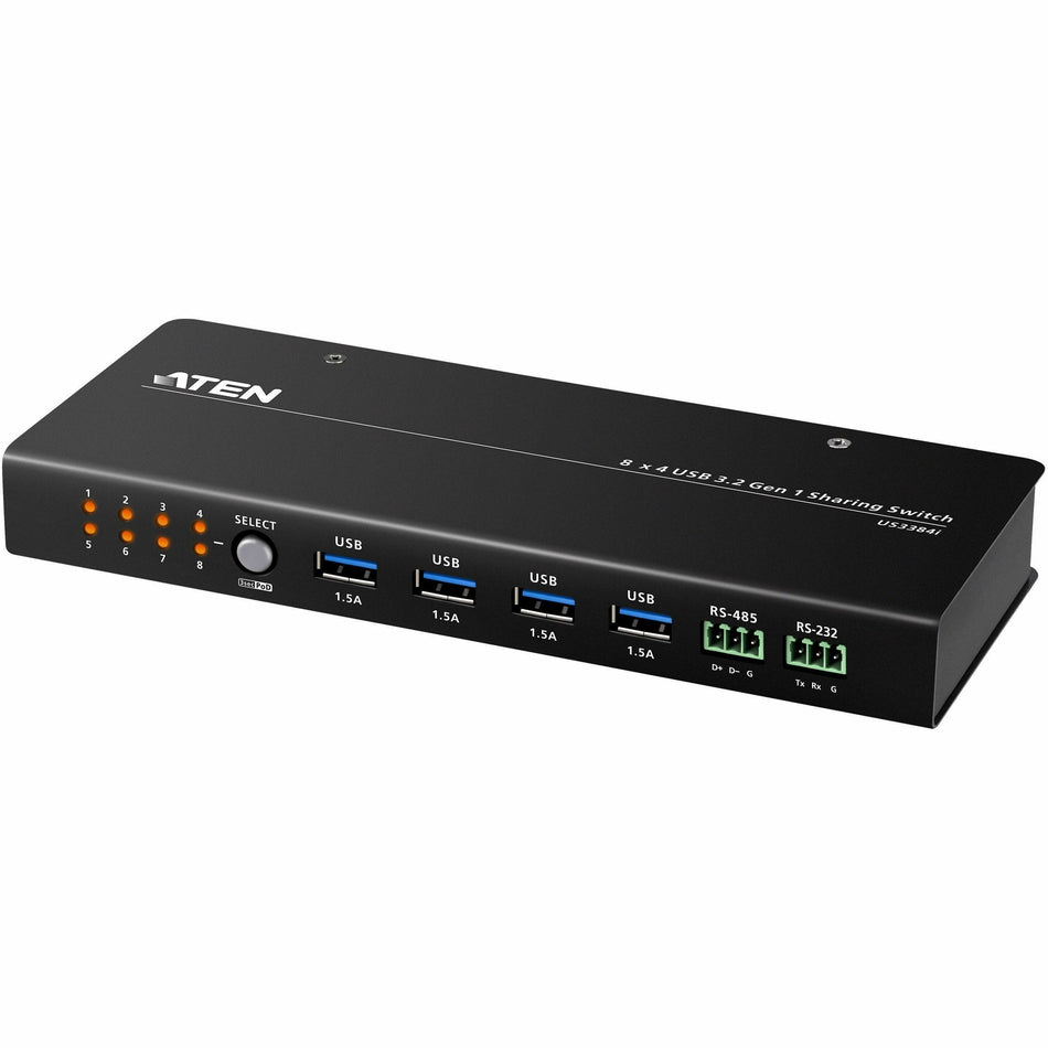 ATEN 8 x 4 USB 3.2 Gen 1 Sharing Switch - US3384I