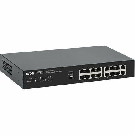 Eaton Tripp Lite Series 16-Port 10/100/1000 Mbps Desktop Gigabit Ethernet Unmanaged Switch, Metal Enclosure - NG16-1