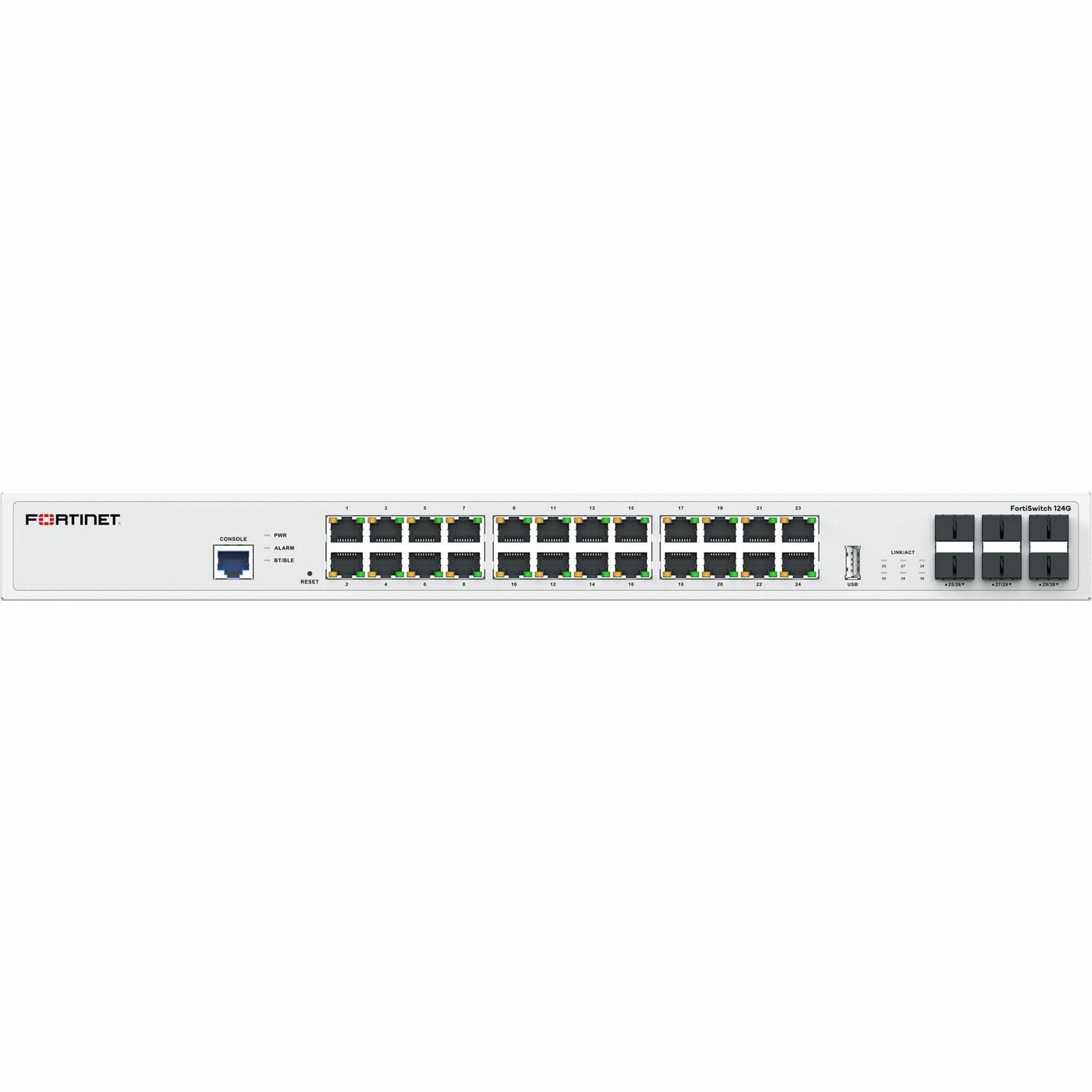 Fortinet FortiSwitch 100G FS-124G Ethernet Switch - FS-124G