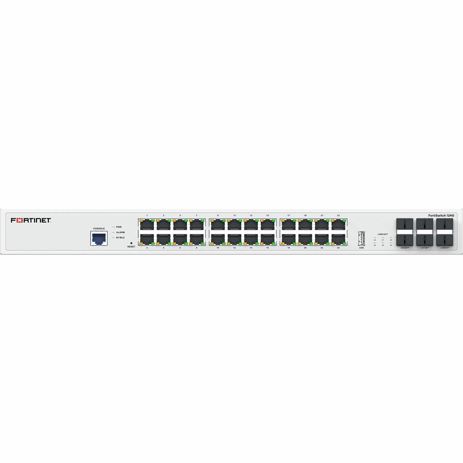 Fortinet FortiSwitch 100G FS-124G Ethernet Switch - FS-124G