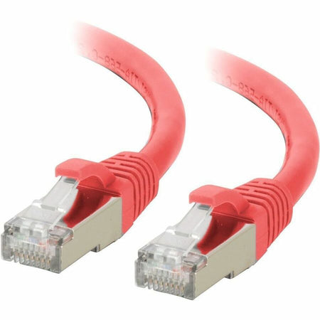 C2G 10ft (3m) Cat6a Snagless Shielded (STP) Ethernet Network Patch Cable - Red - C2G07367