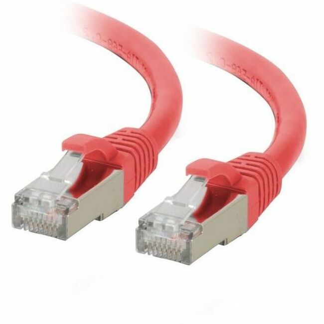 C2G 6ft (1.8m) Cat6a Snagless Shielded (STP) Ethernet Network Patch Cable - Red - C2G07365