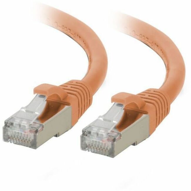 C2G 3ft (0.9m) Cat6a Snagless Shielded (STP) Ethernet Network Patch Cable - Orange - C2G07390