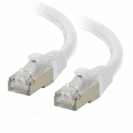 C2G 7ft (2.1m) Cat6a Snagless Shielded (STP) Ethernet Network Patch Cable - White - C2G07386