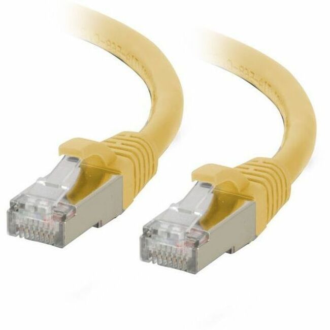 C2G 15ft (4.6m) Cat6a Snagless Shielded (STP) Ethernet Network Patch Cable - Yellow - C2G07379