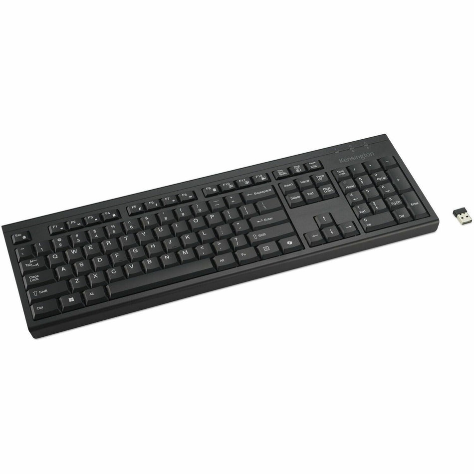 Kensington KB270 EQ Rechargeable AI keyboard with Copilot Key - K75558NA