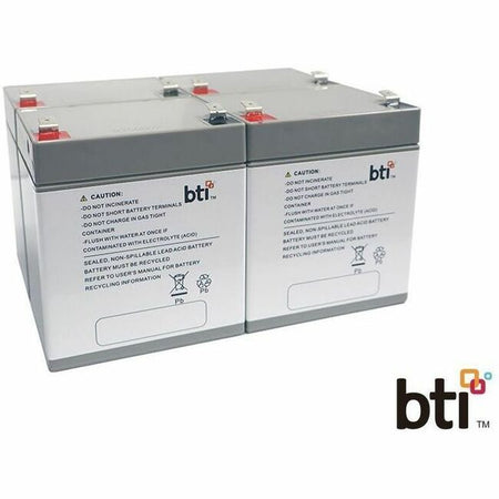BTI 12V5.5A-T2-BATT-4PK-BTI 12V 5.5AH 1-CELL T2/F2 SEALED LEAD ACID BATTERY (PACK OF 4) - 2yr Warranty - 12V5.5A-T2-BATT-4PK-BTI