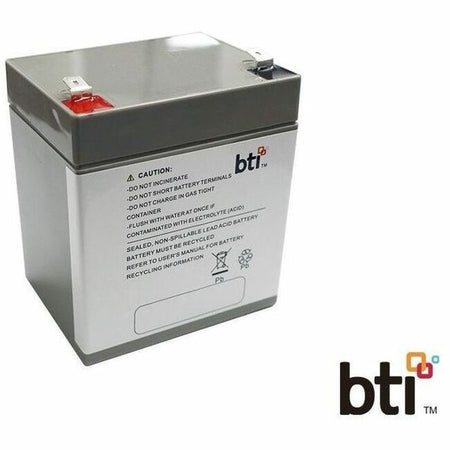 BTI 12V5.5A-T2-BATT-BTI 12V 5.5AH 1-CELL T2/F2 SEALED LEAD ACID BATTERY - 2yr Warranty - 12V5.5A-T2-BATT-BTI