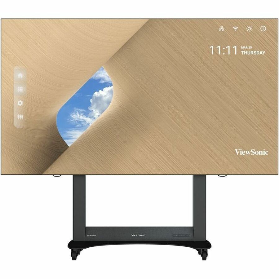 ViewSonic 138" All-in-One LED Display Solution Kit - Preassembled, Portable, and Full HD (1920x1080 Resolution) - LDS138-151