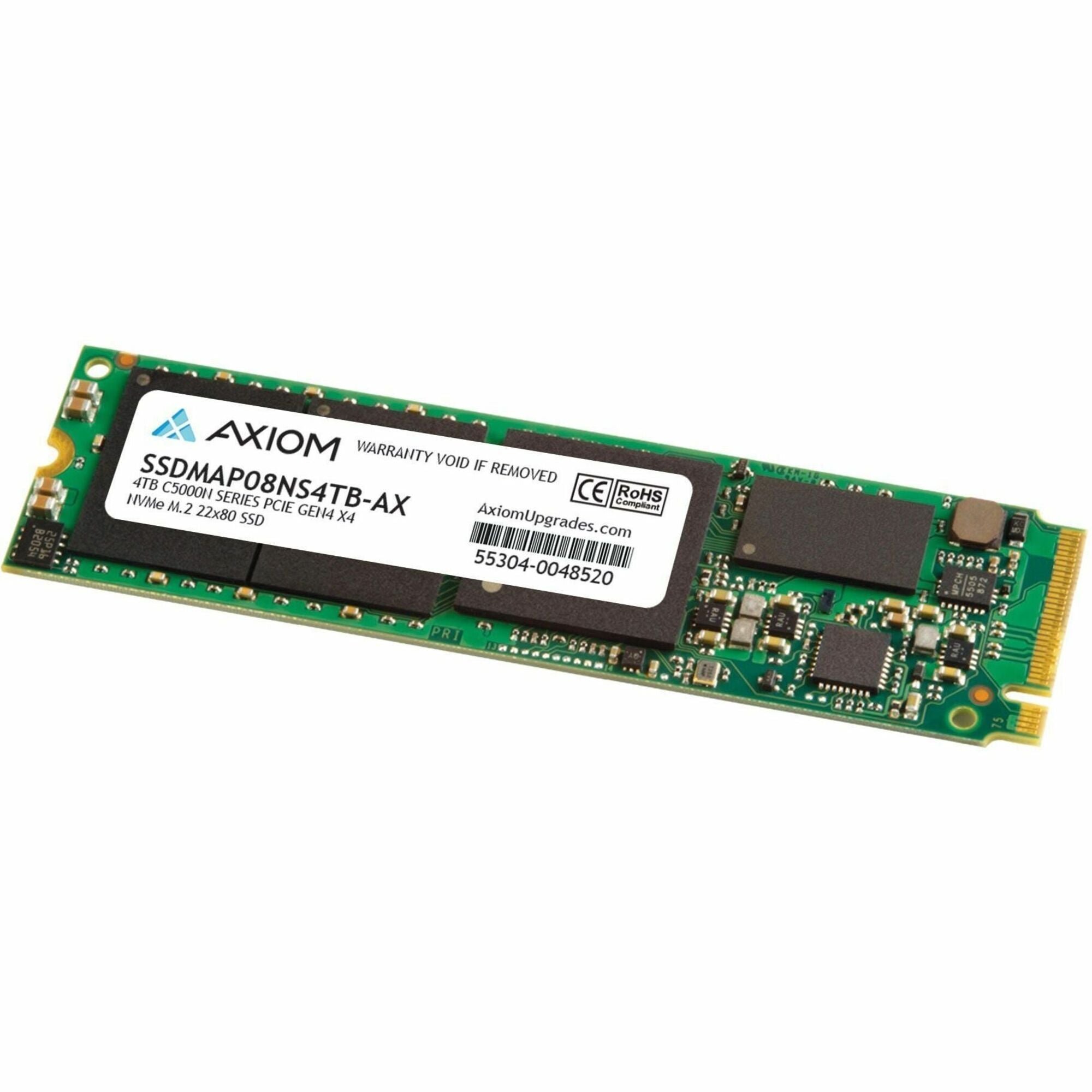 4TB C5000n Series PCIe Gen4 x4 NVMe M.2 - SSDMAP08NS4TB-AX