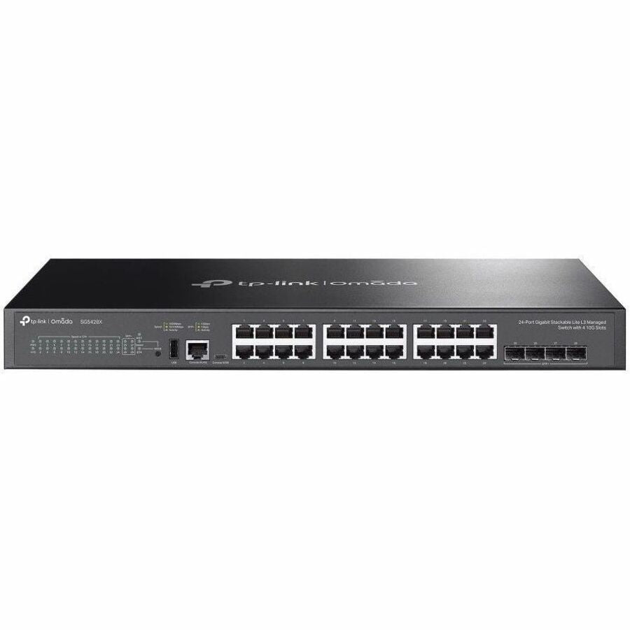 Omada Omada 24-Port Gigabit Stackable Lite L3 Managed Switch with 4× 10G Slots - SG5428X