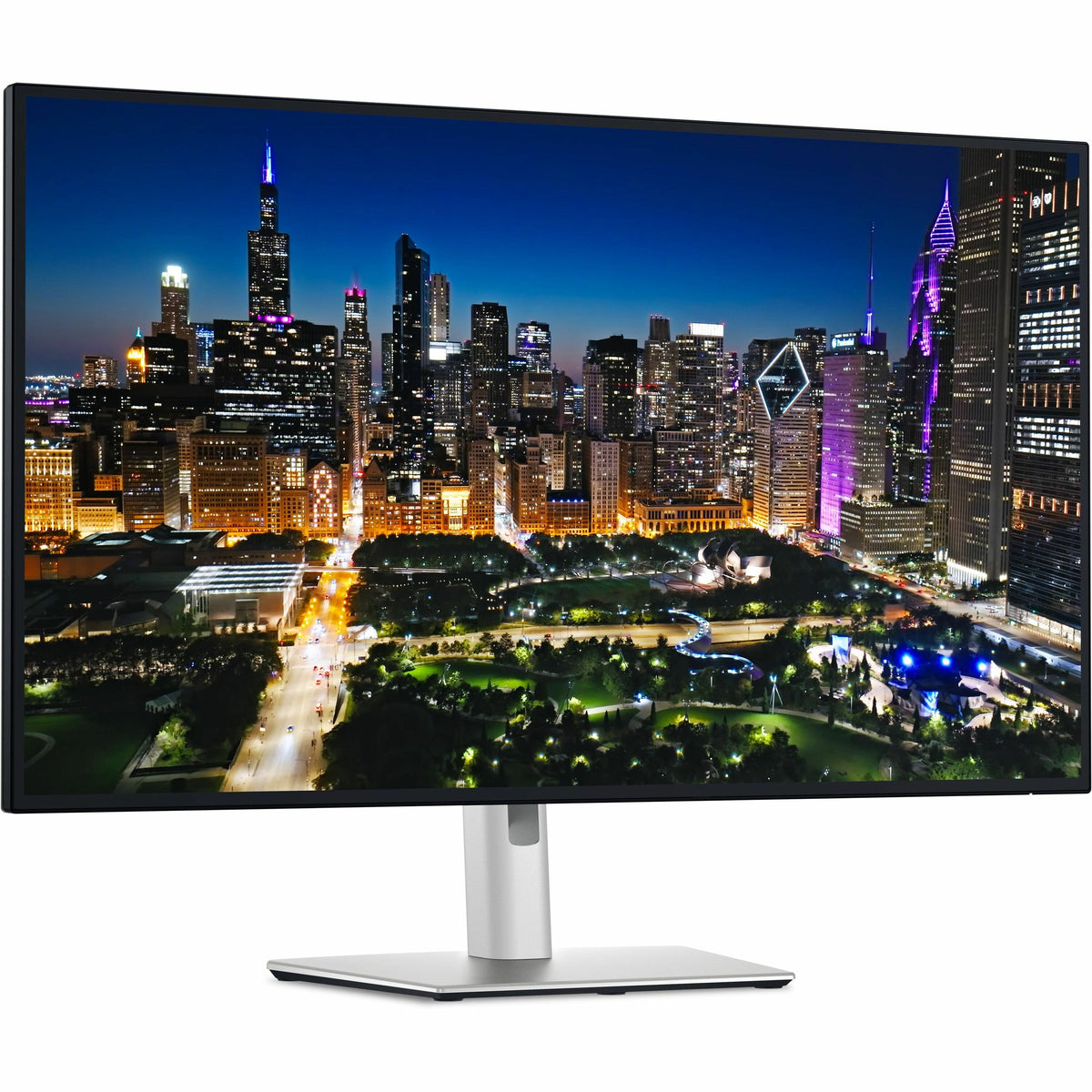 Dell UltraSharp U3225QE 32" Class 4K UHD LED Monitor - 16:9 - Silver - DELL-U3225QE