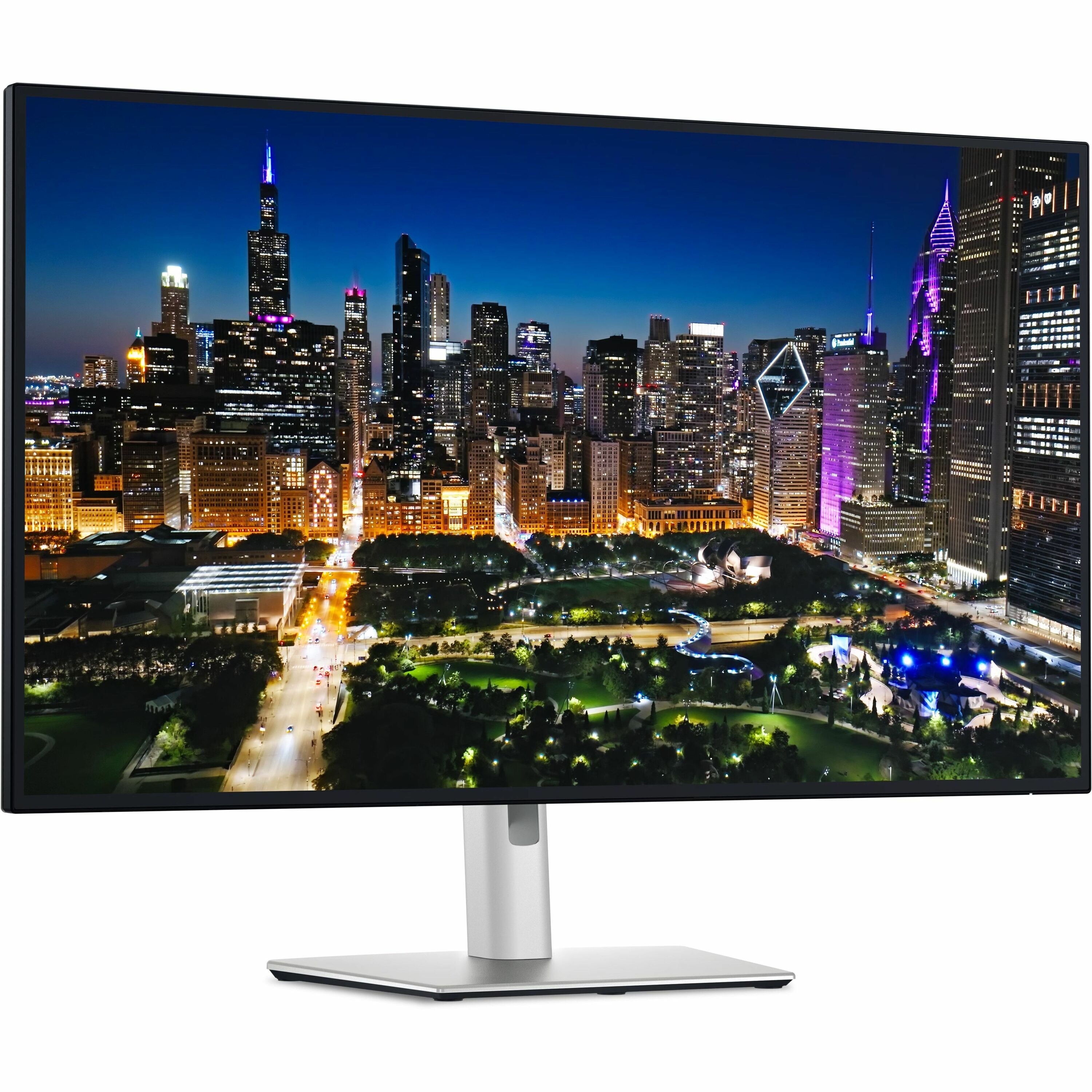 Dell UltraSharp U3225QE 32" Class 4K UHD LED Monitor - 16:9 - Silver - DELL-U3225QE