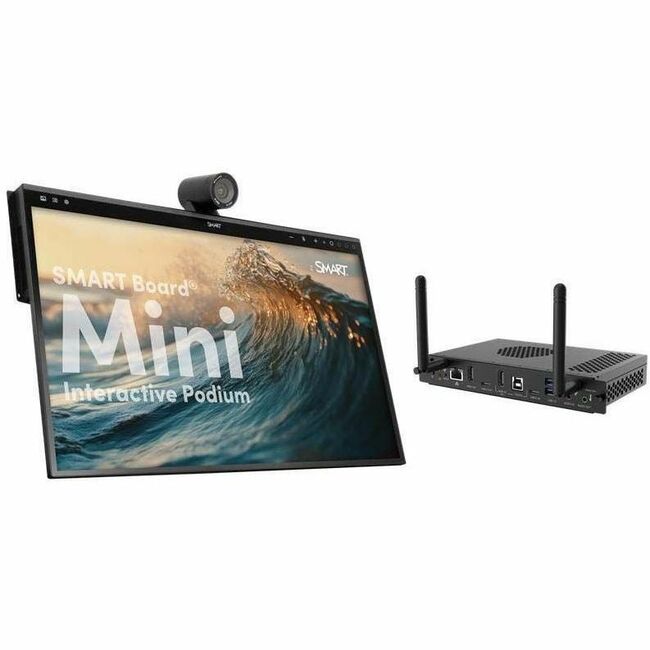 SMART Board Mini 727, Interactive Podium with iQ Appliance, AM60 - Bundle - SIP-727-AM60