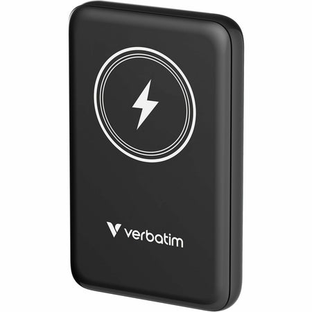 Verbatim Charge 'n' Go Magnetic Wireless Power Bank 10000 mAh - Black - 32245