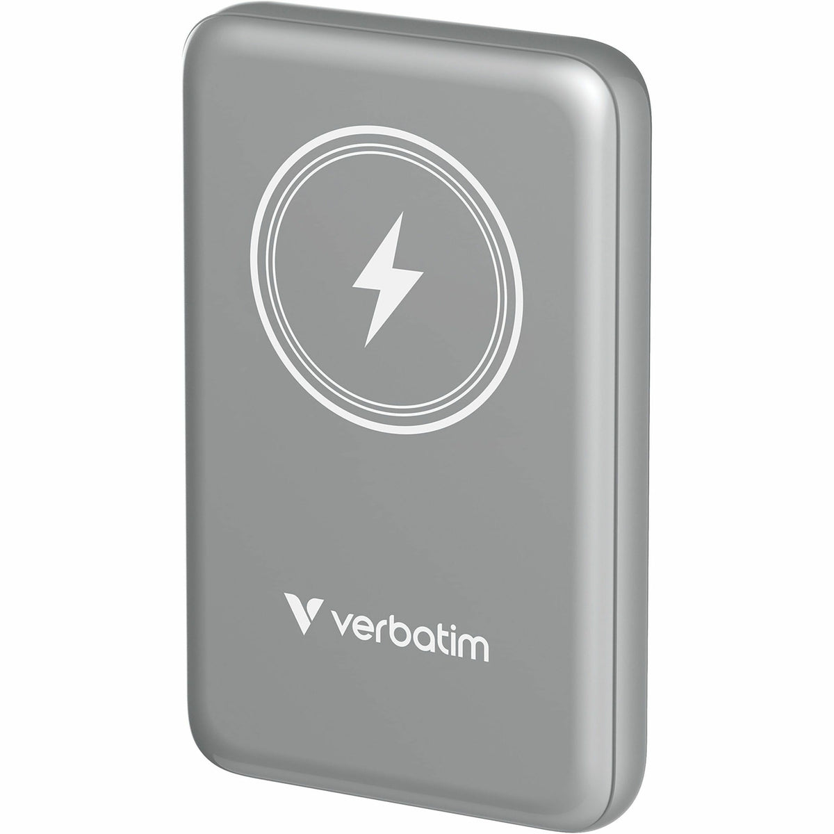 Verbatim Charge 'n' Go Magnetic Wireless Power Bank 10000 mAh - Grey - 32249