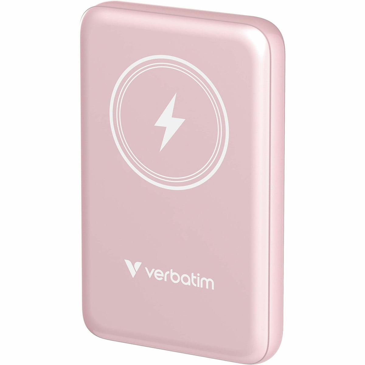 Verbatim Charge 'n' Go Magnetic Wireless Power Bank 10000 mAh - Pink - 32248