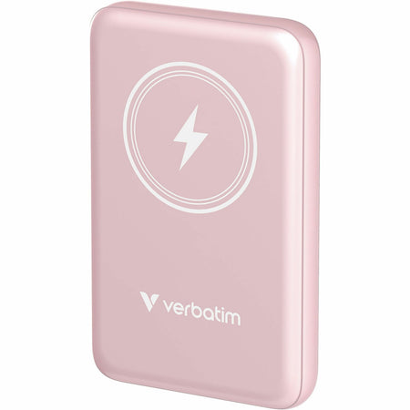 Verbatim Charge 'n' Go Magnetic Wireless Power Bank 10000 mAh - Pink - 32248
