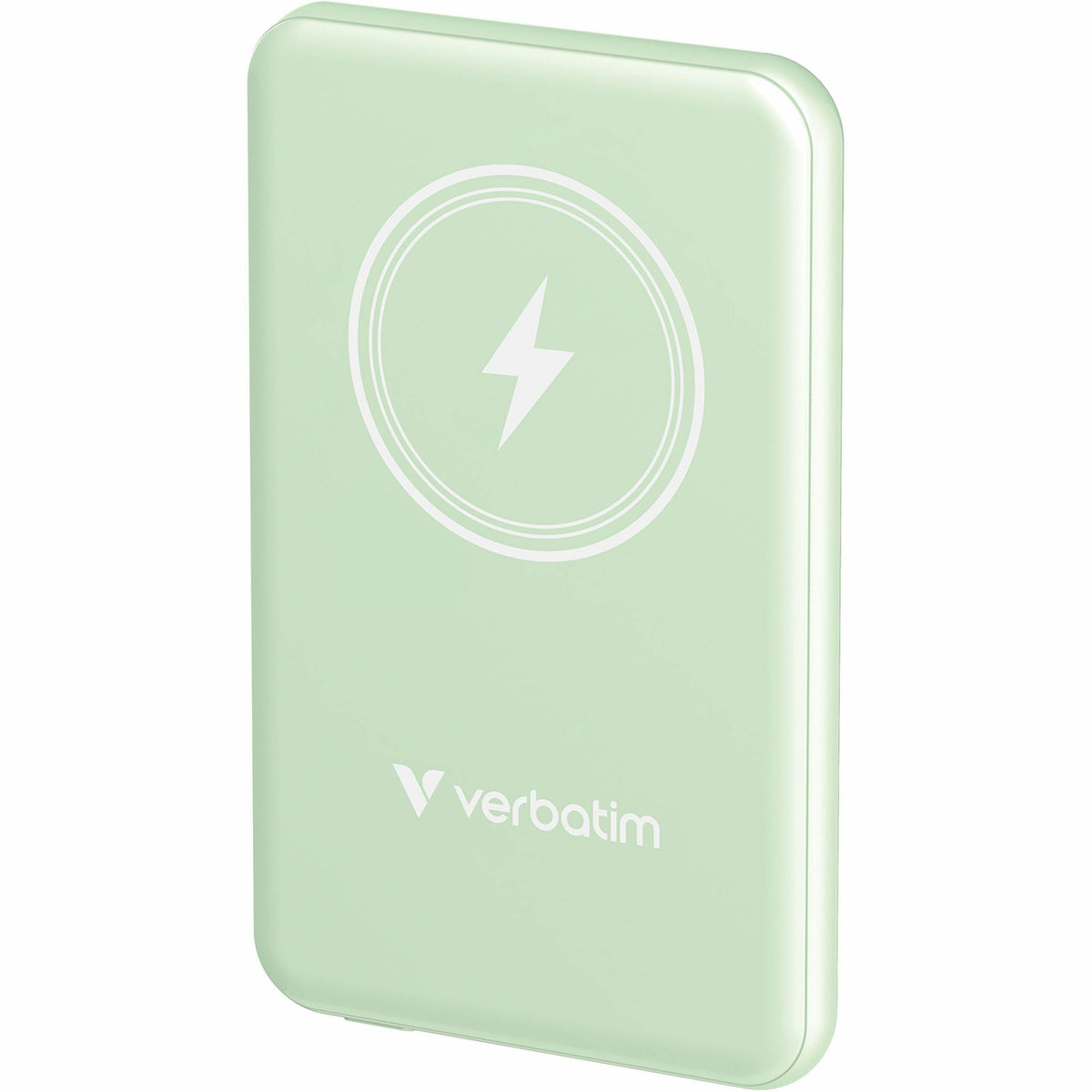 Verbatim Charge 'n' Go Magnetic Wireless Power Bank 5000 mAh - Green - 32241