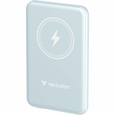 Verbatim Charge 'n' Go Magnetic Wireless Power Bank 5000 mAh - Blue - 32242
