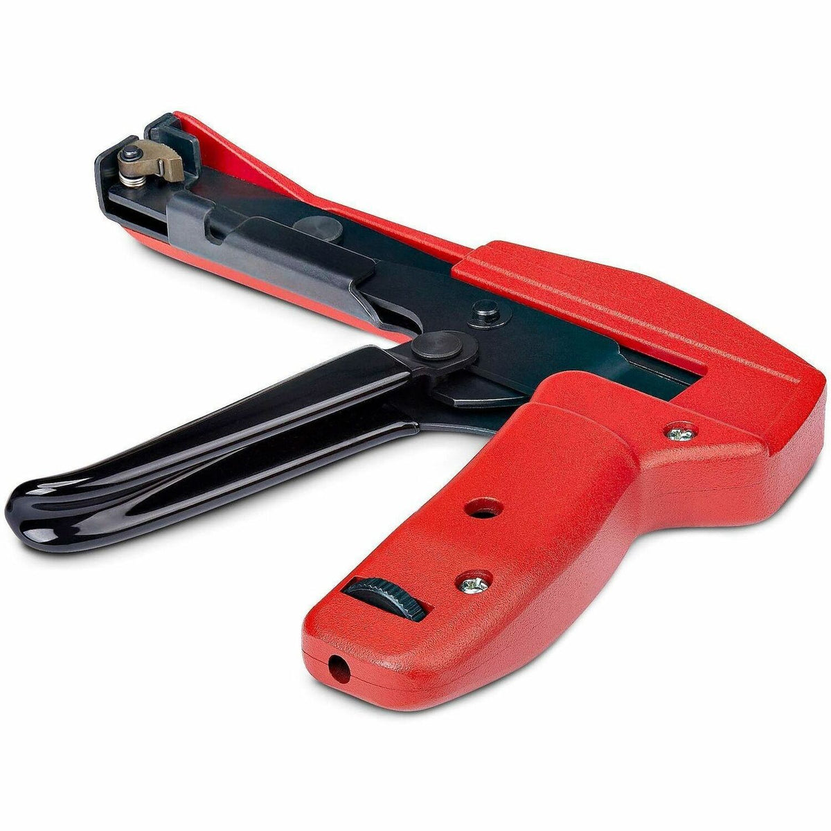 StarTech.com Nylon Cable Tie Gun, Zip Tie Cable Cutter/Installation Tool, Zip Tie Tensioning/Tightener, TAA Compliant - N10MM-CABLE-TIE-GUN