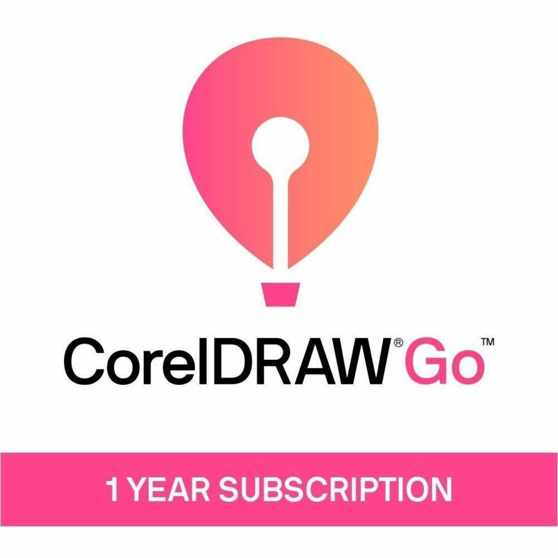 Corel CorelDRAW Go - Subscription - 1 Year - ESDCDGOSUB1Y