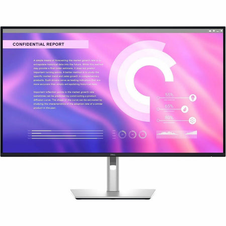 Dell Pro Plus P3225DE 32" Class WQHD LED Monitor - 16:9 - Black, Gray - DELL-P3225DE
