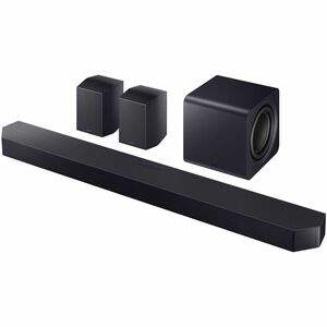 Samsung HW-Q990F 11.1.4 Bluetooth Sound Bar Speaker - 756 W RMS - Bixby, Alexa Supported - Titan Black - HW-Q990F/ZA