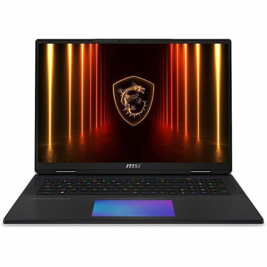 MSI Titan 18 HX AI A2XW Titan 18 HX AI A2XWIG-616US 18" Gaming Notebook - UHD+ - 120 Hz - Intel Core Ultra 9 285HX - 64 GB - 4 TB SSD - Core Black - TITAN18HXA2616