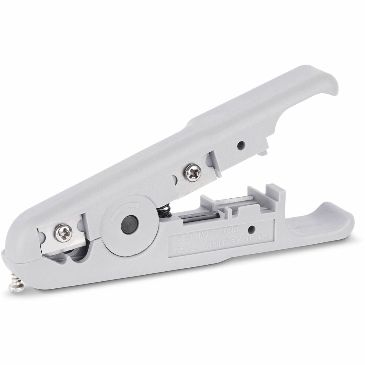 StarTech.com Network Cable Stripper and Cutter, Professional Wire Stripper for UTP/FTP/STP/Coax Cables, Rotary Wire Stripping/Cutting Tool - CABLESTRIPCUT