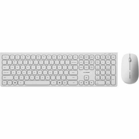 Alogic USB-C Rechargeable Wireless Mouse and Keyboard for Windows - ASKBT3WCWH