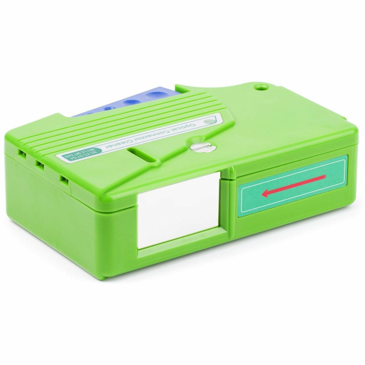 StarTech.com Fiber Optic Cleaner, Fiber Connector Cleaning Cassette, LC Fiber Cleaner, for LC/SC/ST/FC Optical Fiber Cables - FOCLEANER