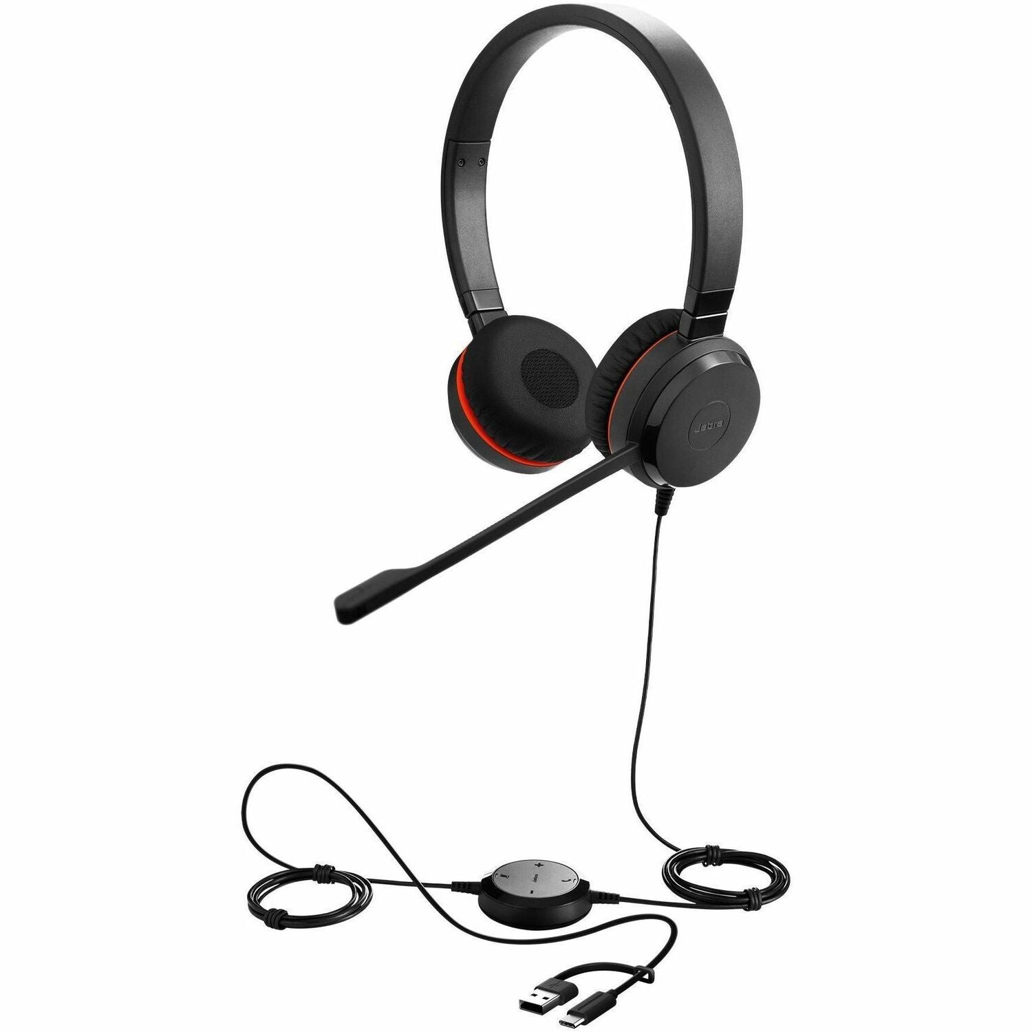 Jabra Evolve 20SE - USB-C/A, UC Stereo - 4999-829-489-01