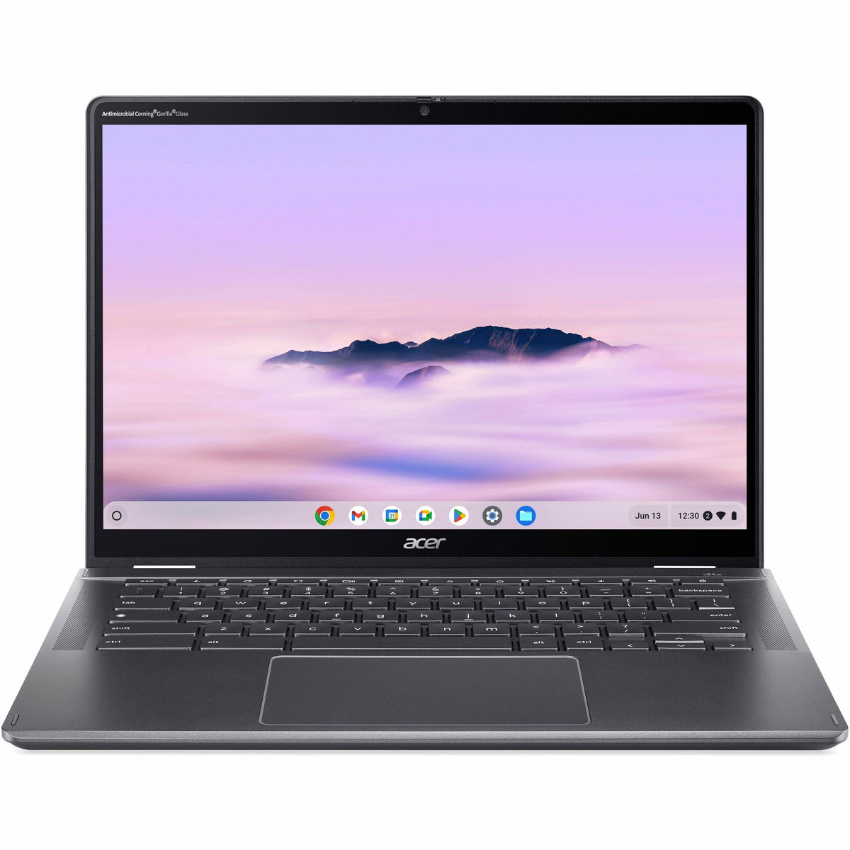 Acer Chromebook Plus Spin 514 CPE594-1N CPE594-1N-316H 14" Touchscreen Convertible 2 in 1 Chromebook - WUXGA - 60 Hz - Intel Core 3 100U - 16 GB - 256 GB SSD - English (US) Keyboard - Iron - NX.JJ5AA.001