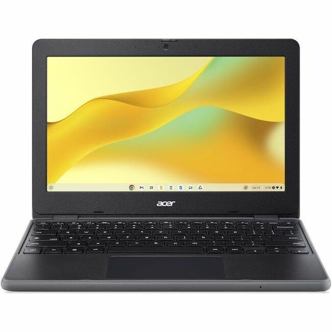 Acer Chromebook 511 C737 C737-C0QCNA 11.6" Chromebook - HD - 60 Hz - Intel N-Series N150 - 8 GB - 64 GB Flash Memory - English (US) Keyboard - Black - NX.JJDAA.001
