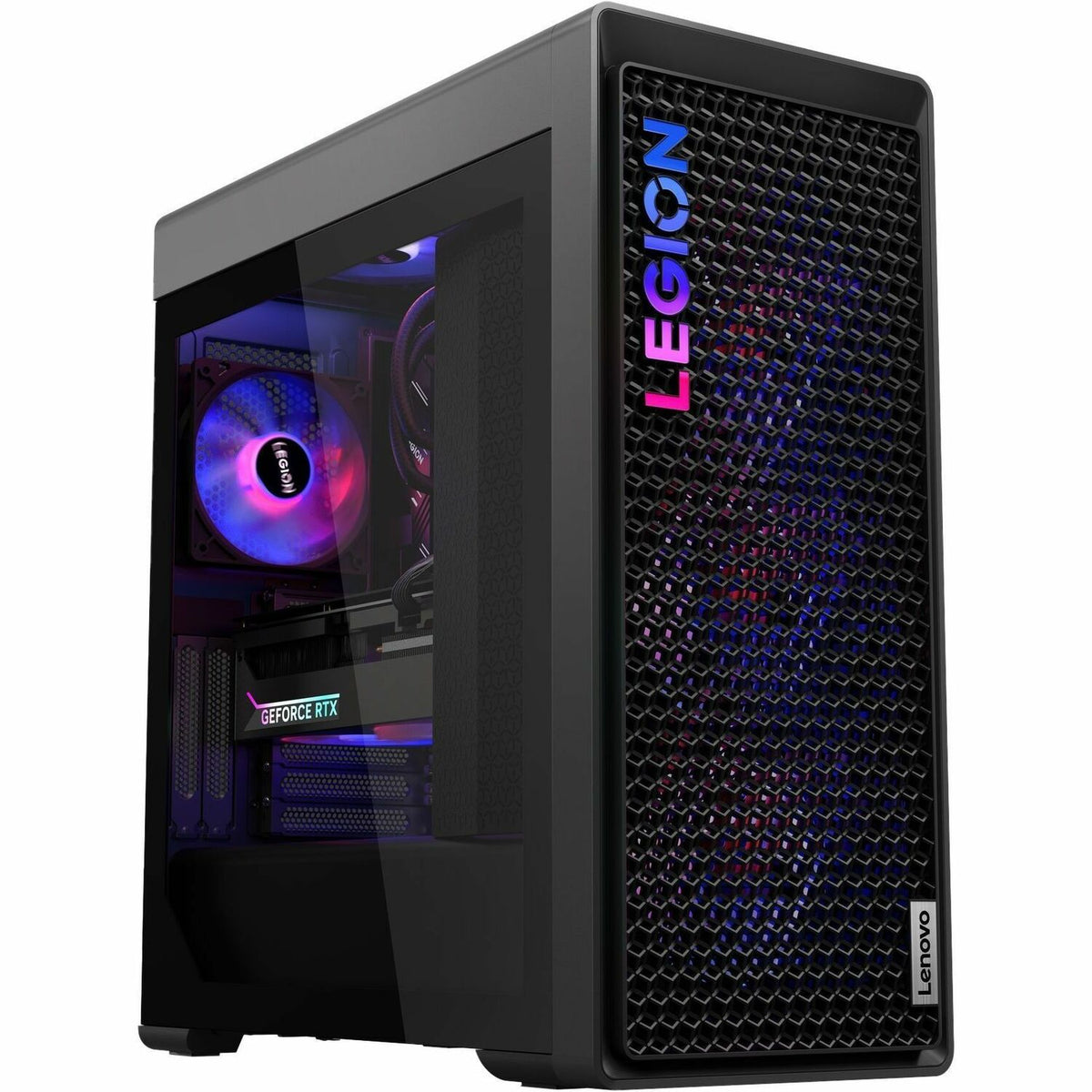 Lenovo Legion T7 34IAS10 90Y6003KUS Gaming Desktop Computer - Intel Core Ultra 7 265KF - 32 GB - 1 TB SSD - Tower - Storm Gray - 90Y6003KUS